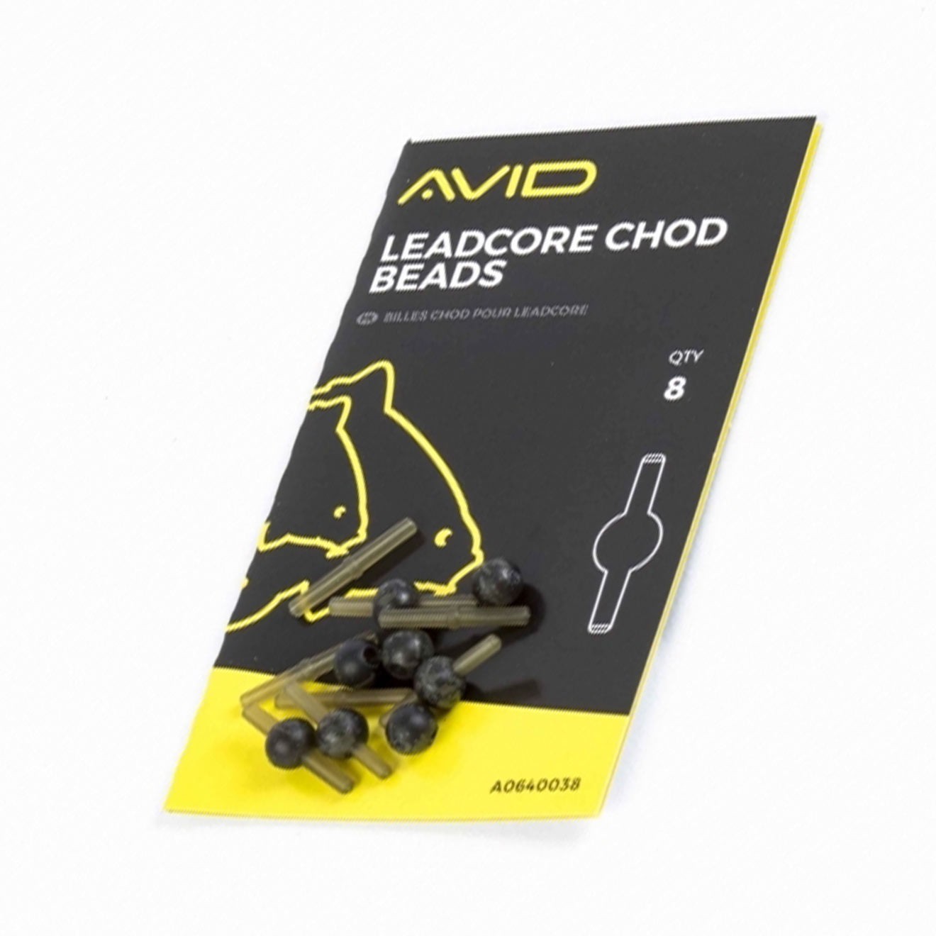 Avid Weighted Leadcore Chod Bead Kit Carp fishing tackle 