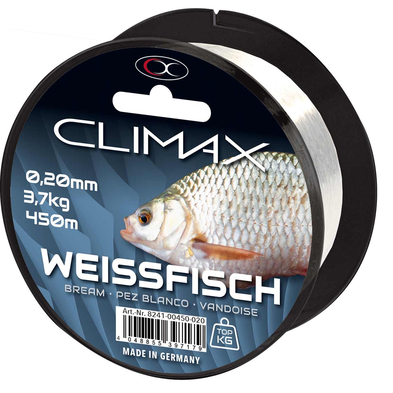 Climax Zielfischschnur Karpfen/Carp 0,30 mm 