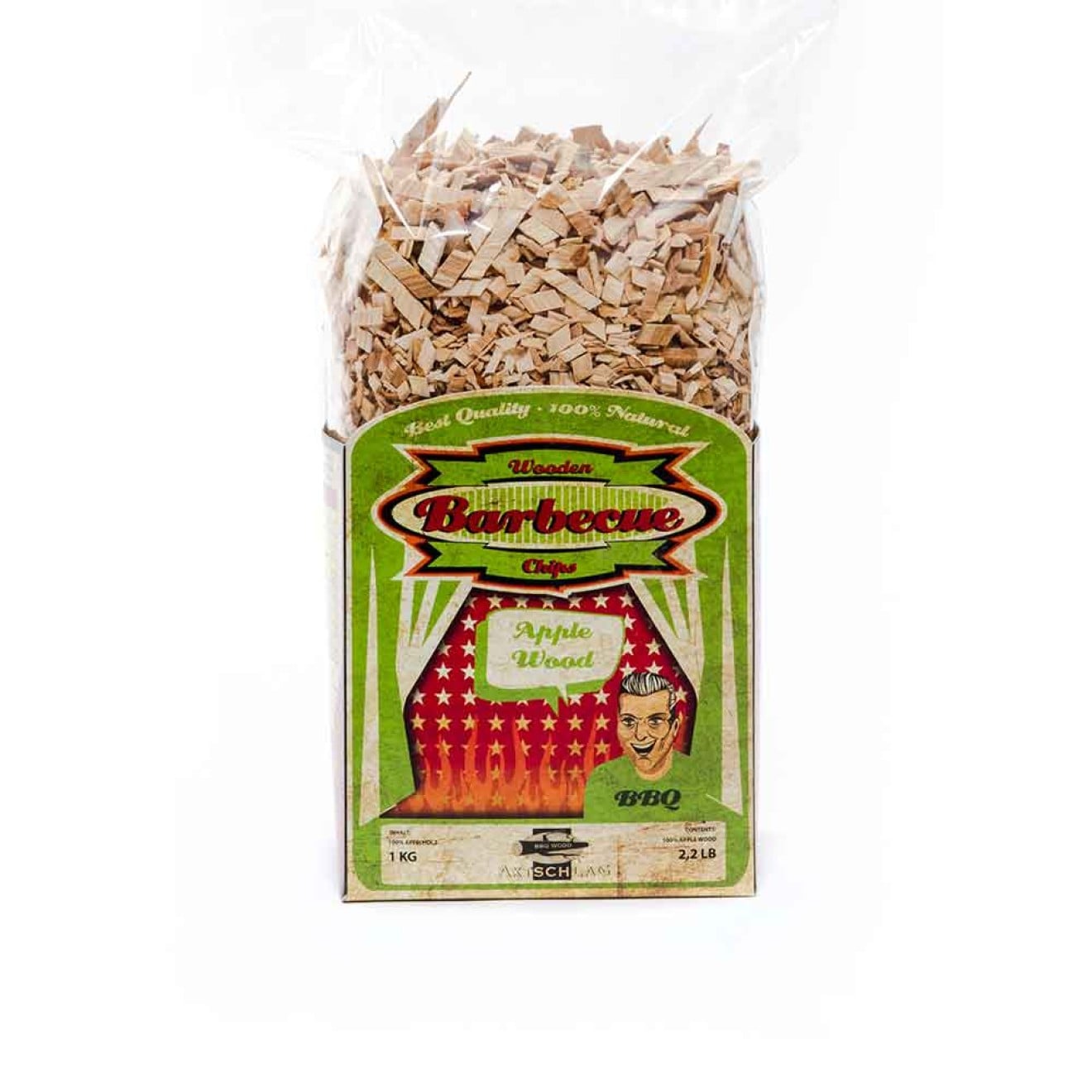 Axtschlag Räucherchips Apfel – 240 G Probierpackung Für Einzigartigen Rauchgeschmack