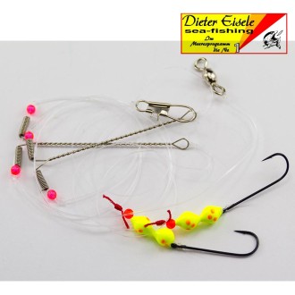 Eisele Flunder-Vorfach 30-90g - Buttlöffel System Mit VMC Haken